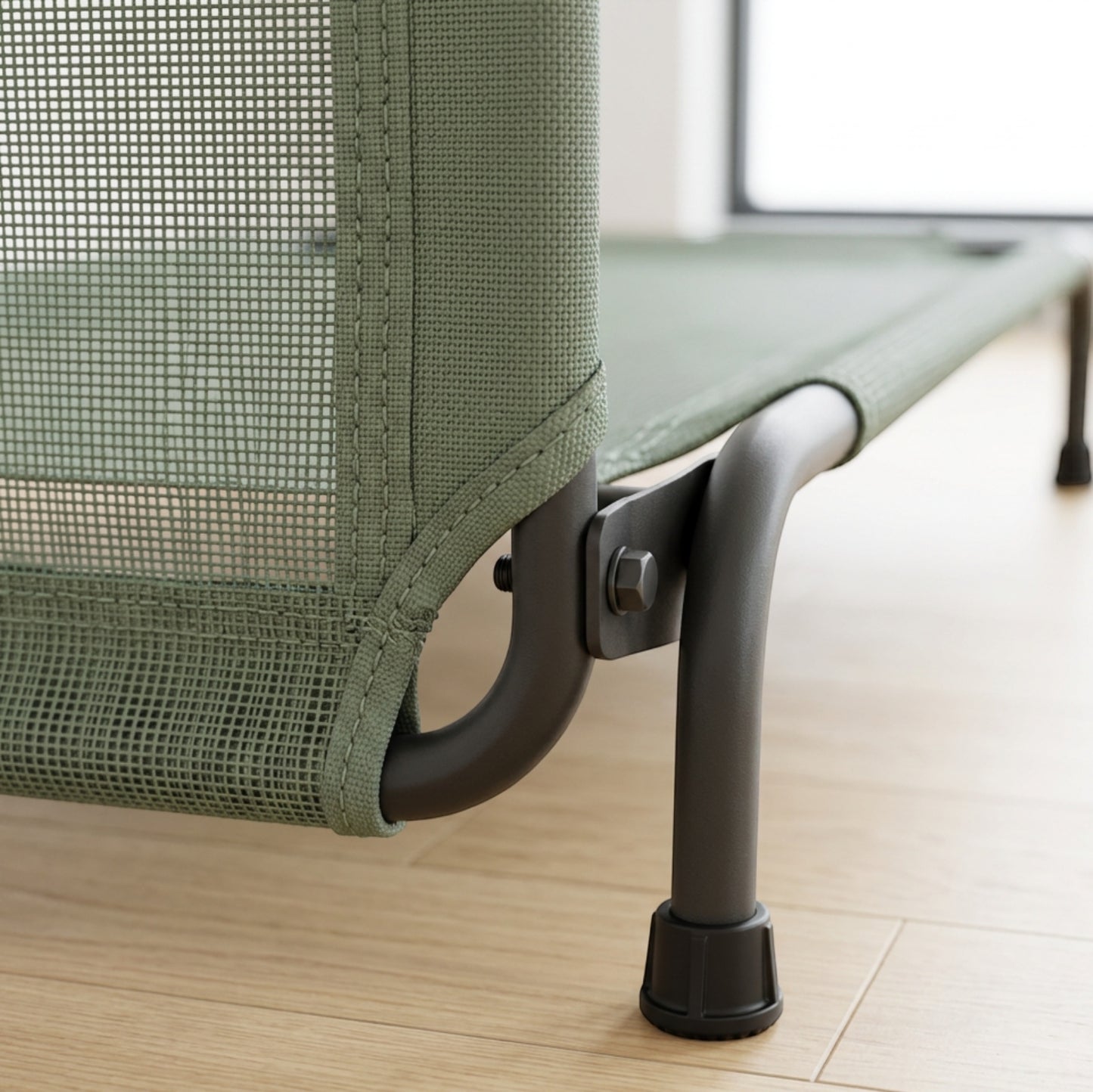 Dbmxf Airframe Elevated Dog Cot Sage 120 x 80 cm