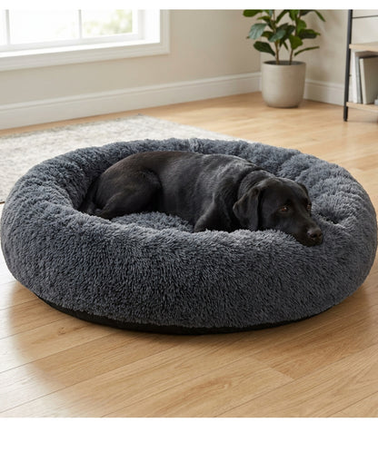 Dbmxf Harborrest Large Donut Dog Bed Charcoal 110 cm