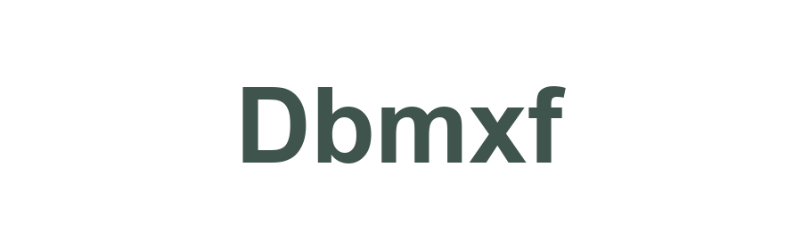 Dbmxf logo